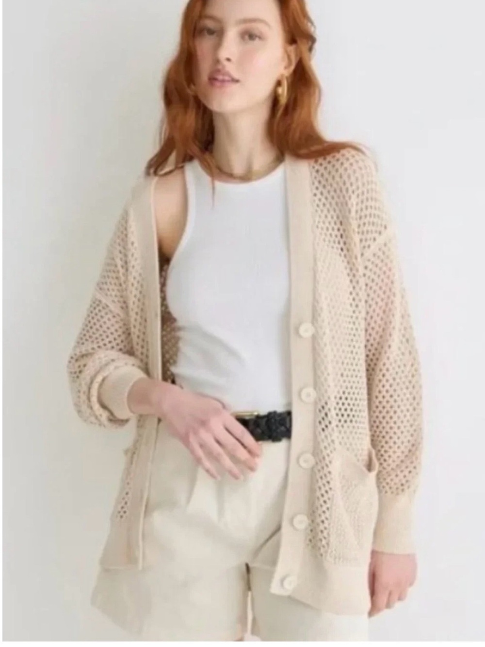 J. Crew Limited Edition Crocheted Sweater NWOT